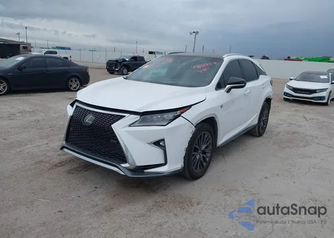 2017 Lexus Rx 350 F Sport из США, поврежденный, VIN 2T2ZZMCA0HC058793